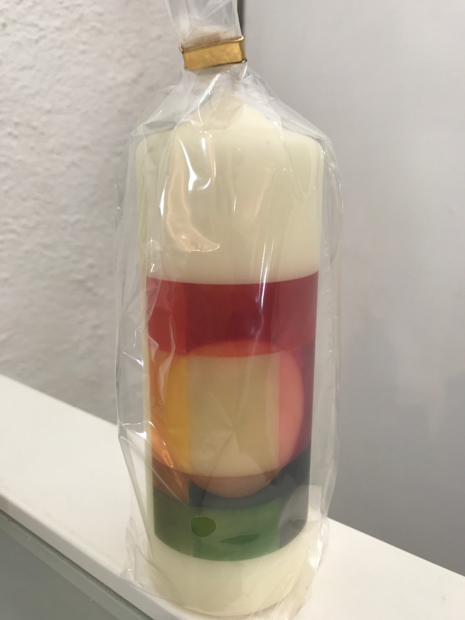 Kerze groß Begrüßung des Sonntags
