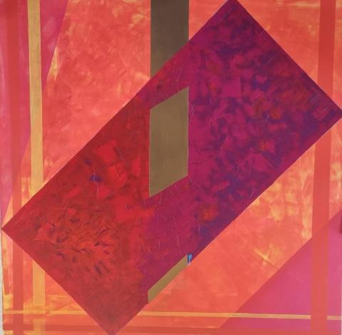 Ausstellung "Farbmomente" von Renate Menneke